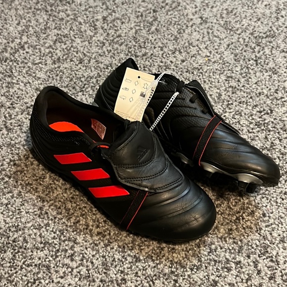 New Adidas Men's Copa Gloro 19.2 FG Soccer Cleats Black/Red Size 7 NWT - Picture 3 of 8